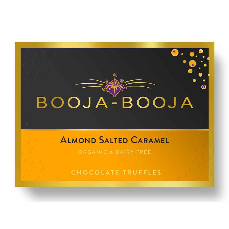 Almond salted caramel van BOOJA BOOJA, 8 x 92 g